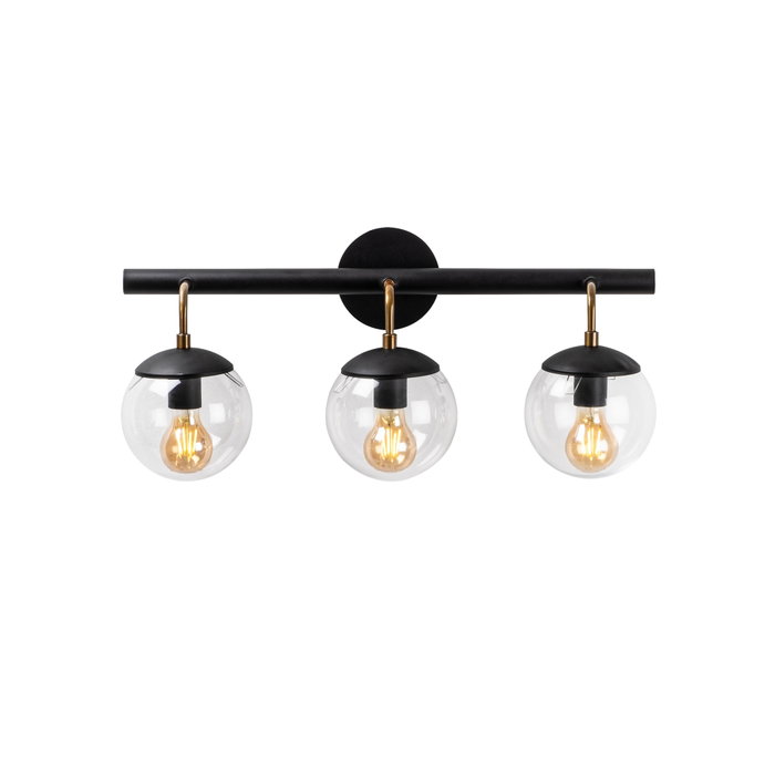 Opviq Gondol - 3032 Aplique Industrial Negro
